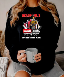 Marvel Studios Deadpool 3 Ryan Reynolds And Wolverines Sweatshirt