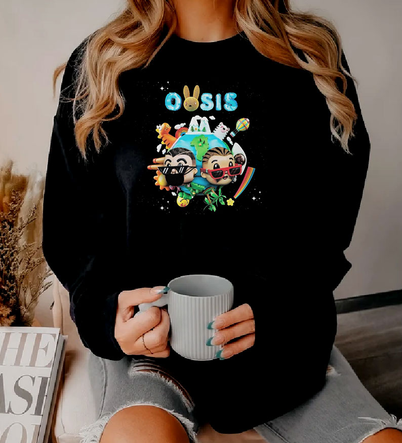 Oasis Bad Bunny And J Balvin Sweatshirt