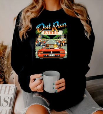 Out Run Retro Gaming Sweatshirt