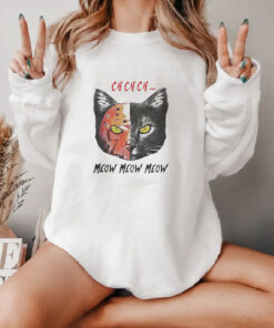 Parody Jason Voorhees Cat Meow Sweatshirt