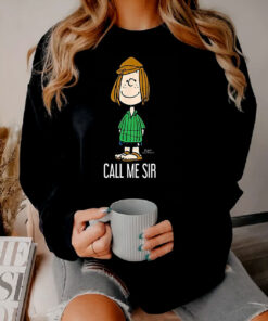 Peanuts Peppermint Patty Call Me Sir Sweatshirt