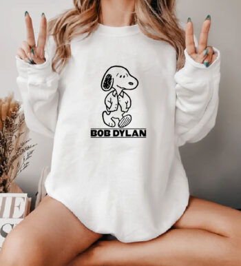 Peanuts Snoopy Bob Dylan Sweatshirt