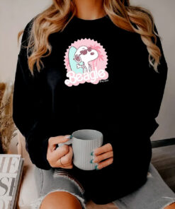 Peanuts Surfboard Cool Beagle Barbie Sweatshirt