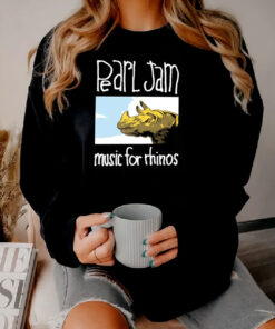 Pearl Jam Music For Rhinos Graphic Sweatshirt