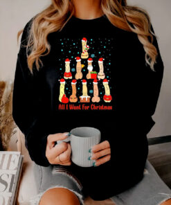 Penis Santa Claus All I Want For Christmas Sweatshirt