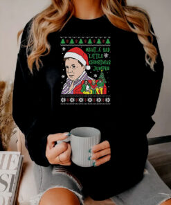 What A Sad Little Life Jane Christmas Sweatshirt