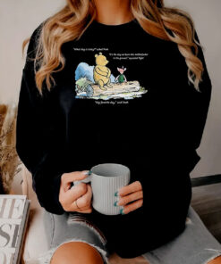 What Day Is Today Winnie The Pooh Quotes Meme Sweatshirt