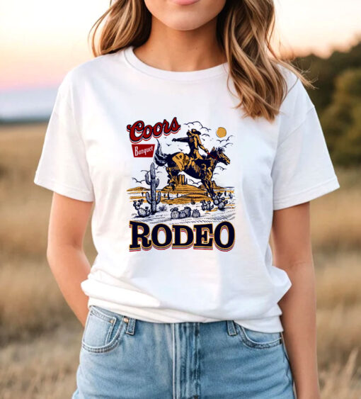 Coors Rodeo Cowboy T Shirt