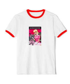 Barbenheimer Funny Meme Movie Ringer Red Tee