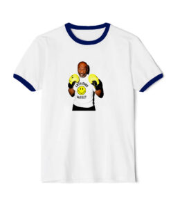 Chinatown Market x Mike Tyson Photo Ringer Navy Tee