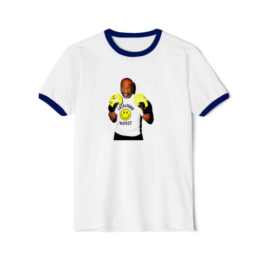 Chinatown Market x Mike Tyson Photo Ringer Navy Tee