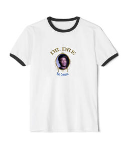 Dr Dre The Chronic Graphic Ringer Black Tee