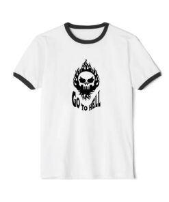 Go To Hell Viktor And Rolf's Ringer Black Tee