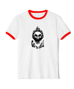 Go To Hell Viktor And Rolf's Ringer Red Tee