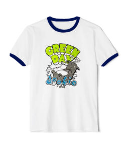Green Day Dookie Longview Ringer Navy Tee