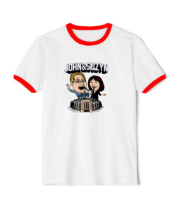 John And Suzyn Night Presented New York Yankees Nigh Ringer Red Tee