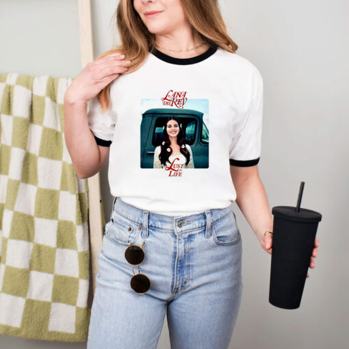 Lana Del Rey Lust For Life Album Ringer Tee