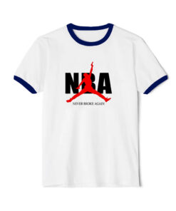 YoungBoy Air Jordan Never Broke Again Ringer Navy Tee