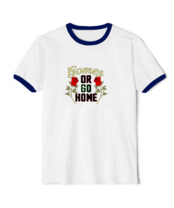 gomez or go home Ringer Navy Tee