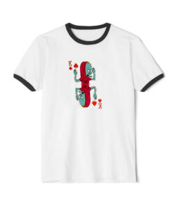 King Beavis Death Rock Ringer Black Tee