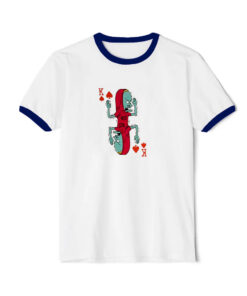 King Beavis Death Rock Ringer Navy Tee