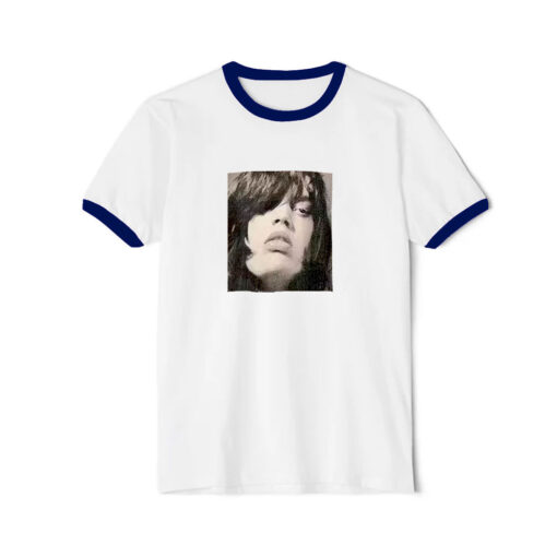 Lad Musician Lad Musician Rolling Stones Mick Jagger Ringer Navy Tee