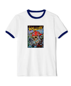 Mac Miller Blue Slide Park Tour Ringer Navy Tee