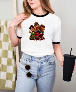 Muppet Or Man Funny Gang Ringer Tee
