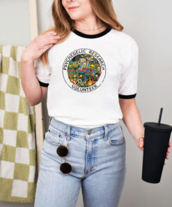 Psychedelic Research Volunteer Ringer Tee