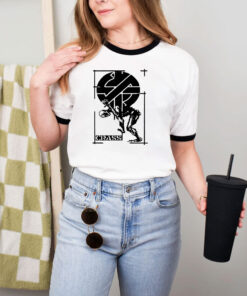 Retro Crass Punk Anarchy British Street Graffiti Ringer Tee