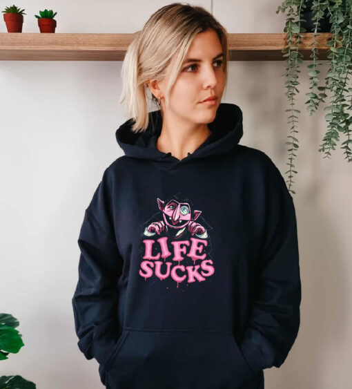 Life Sucks Dracula Hoodie