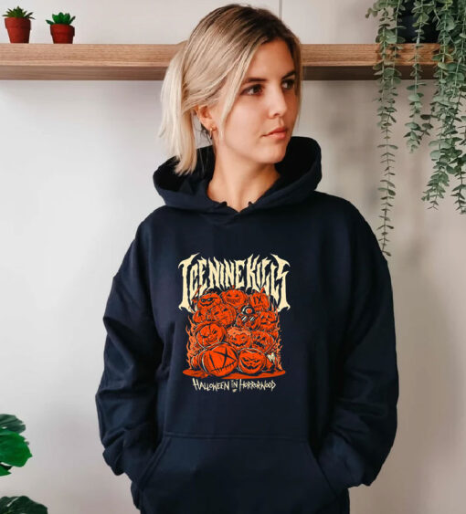 Rare Ice Nine Kills Band Happy Halloween Hoodie
