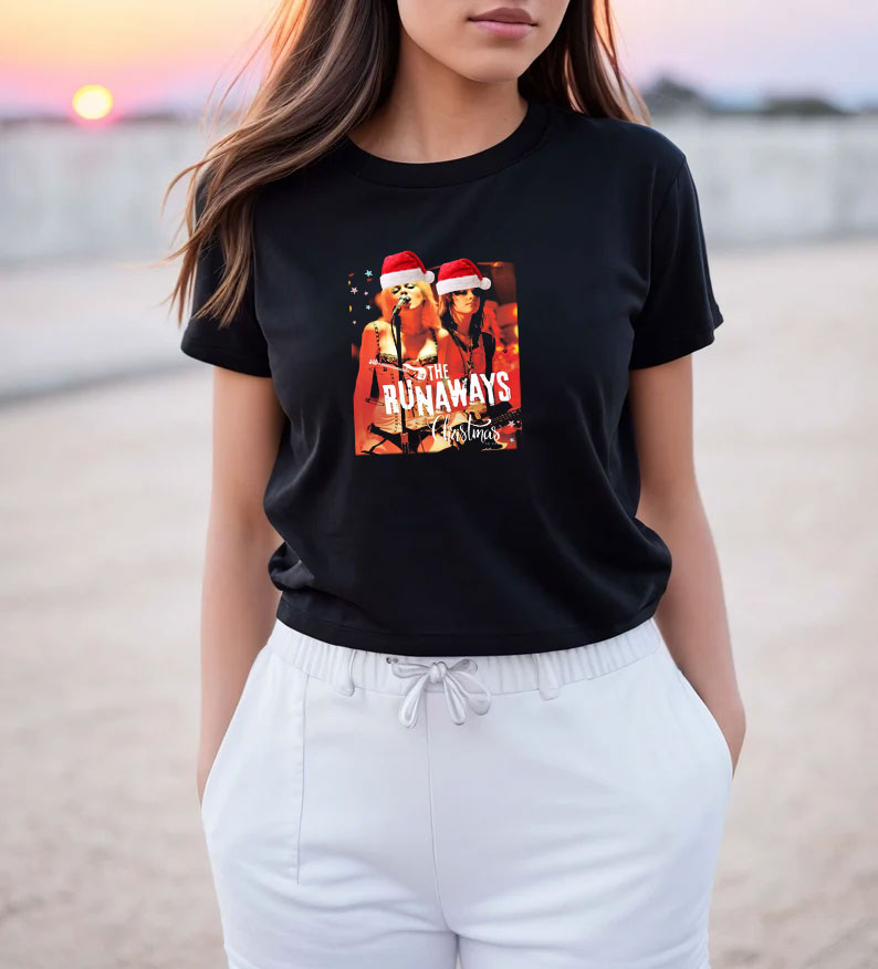 The Runaways Band Merry Christmas To You T Shirt