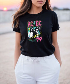 ACDC Highway To Hell Neon T Shirt