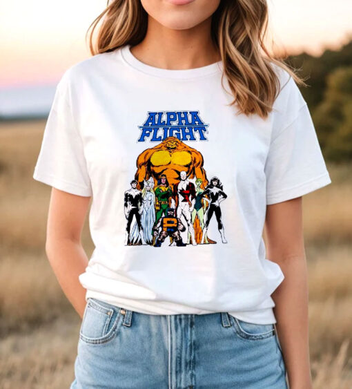 Classic Retro Marvel Comics Guardian Puck T Shirt