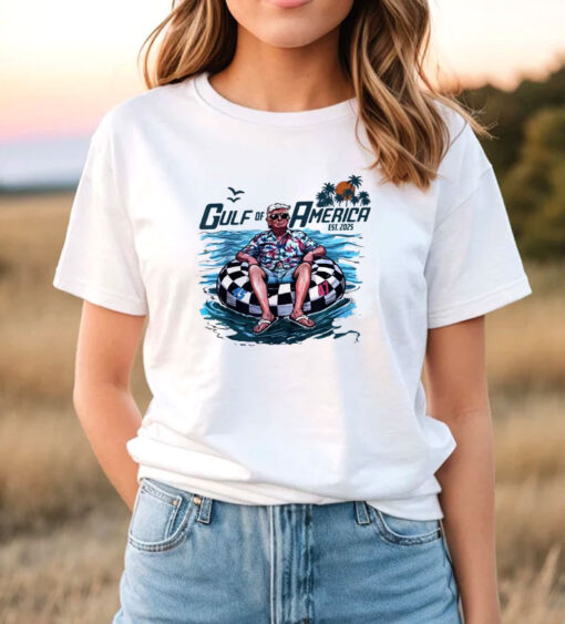 Funny Trump Shirt Gulf Of Us America Est 2025 T Shirt