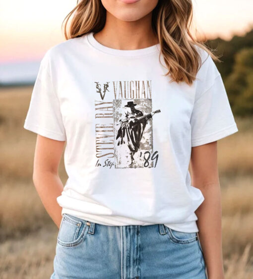 In Step '89 Stevie Ray Vaughan T Shirt