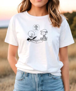 No Music No Life Peanuts T Shirt