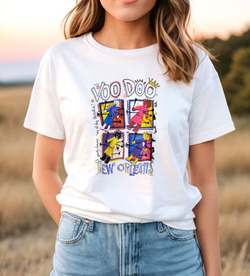 Rare Vintage 1992 Voo Doo New Orleans T Shirt