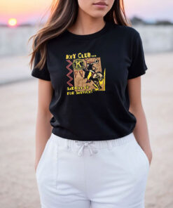Rare Vintage Rodeo Tour Key Club T Shirt