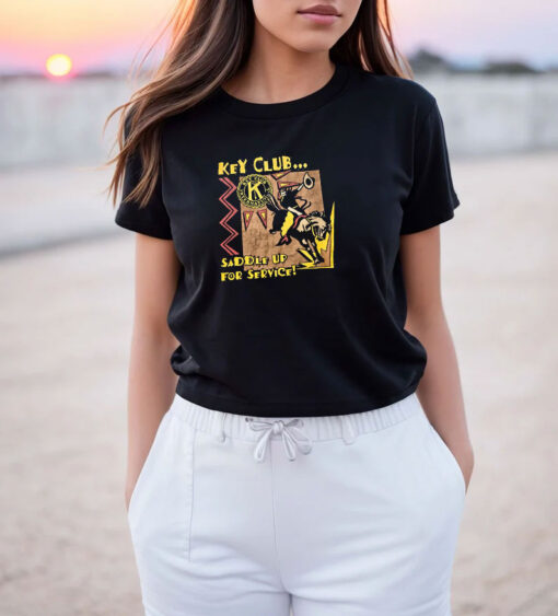 Rare Vintage Rodeo Tour Key Club T Shirt