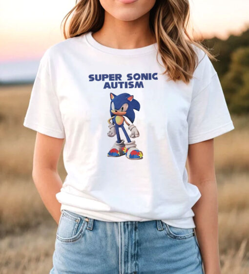 Sonic Say Fucks Autism T Shirt