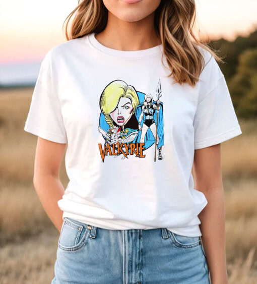 Valkyrie The Defenders Marvel T Shirt