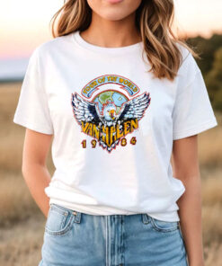 Vintage Van Halen 1984 Tour Of The World T Shirt