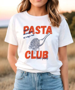 Pasta Club Funny Food T Shirt
