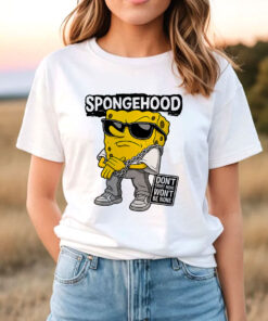 SpongeBob Spongehood Hiphop T Shirt