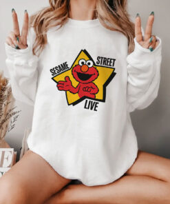 Vintage 90s Sesame Street Live Elmo Jim Henson Sweatshirt
