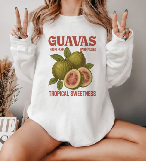 Vintages Guavas Fruit Lover Sweatshirt