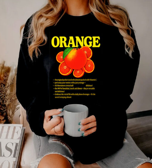Vintages Oranges Fruit Lover Sweatshirt