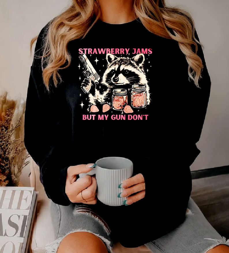 Funny Raccoon Vintage Meme Sweatshirt